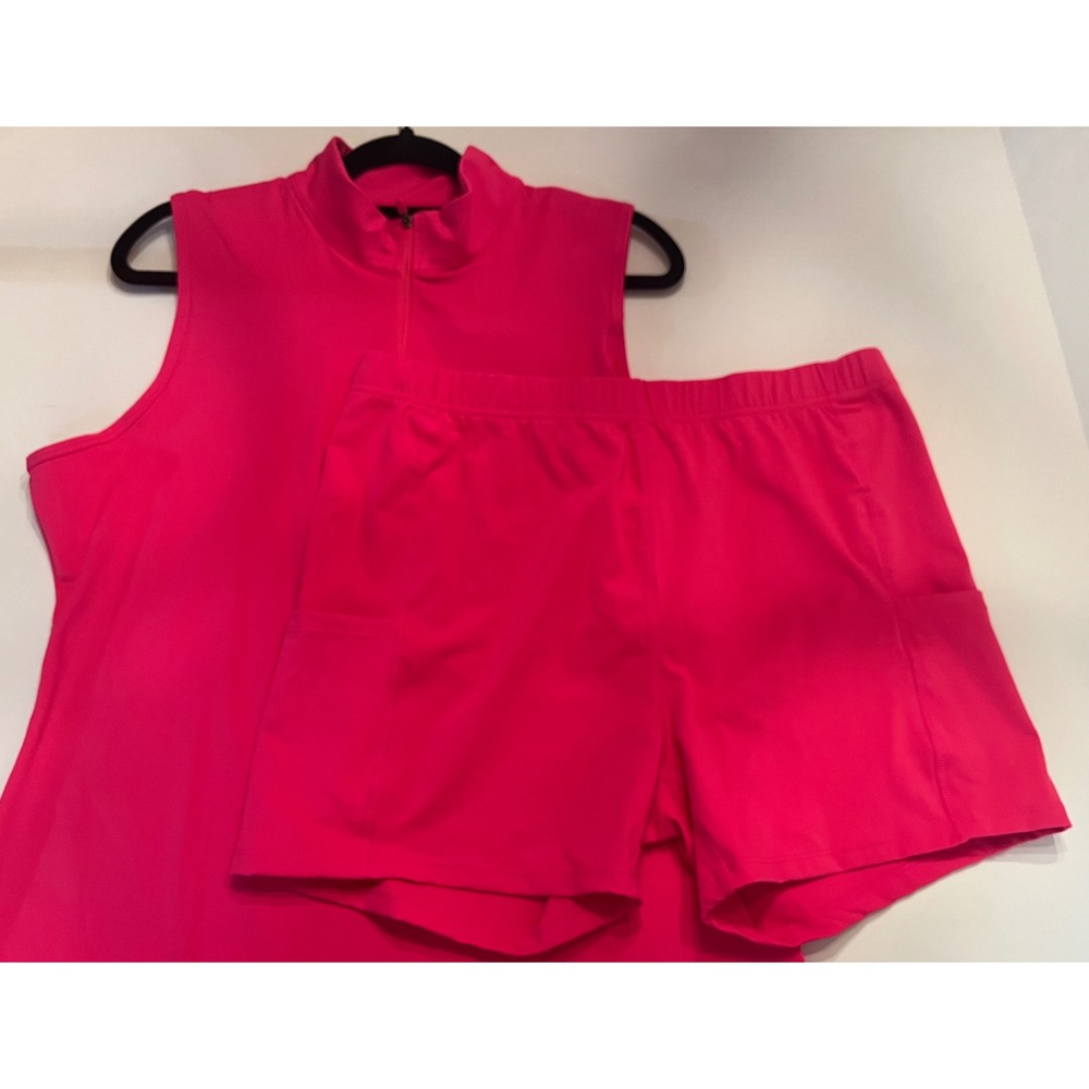 Gradual Sportswear Dress Shorts Pink Stretch Breathable Tennis Golf Size XL
